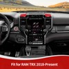 JOSHELA for RAM TRX Center Dashboard Storage Bin Trim Cover