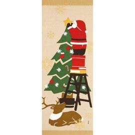 Hamamonyo (濱文様) Picture Tenugui Decoration Santa