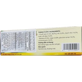 Thanh Binh 10.5oz (300g) Thanh Binh Keo Chuoi Tuoi Vietnamese Banana Candy - Banana Candy (Keo Chuoi Tuoi)