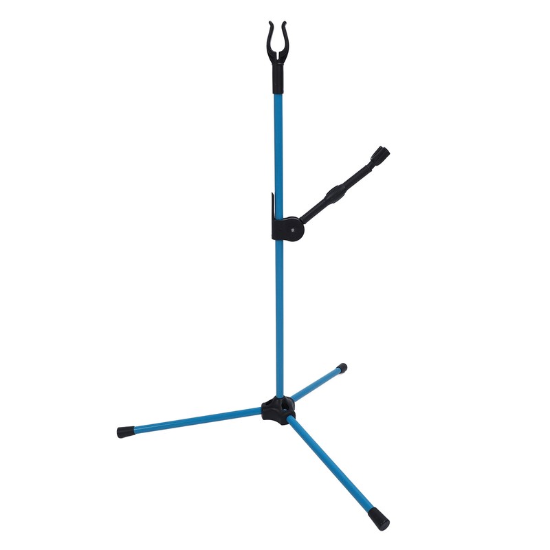 Archery Recurve Bow Stand Holder Adjustable Fiberglass Archery Bow Stand