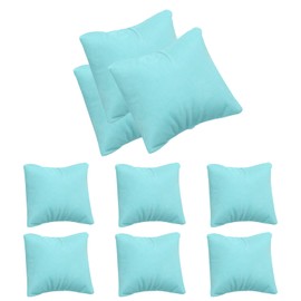 uxcell 12pcs Velvet Bracelet Watch Pillow, Jewelry Display Pillow for Bracelet, Watch, Anklet, Bangle, Dangle Earring and Necklace Orange