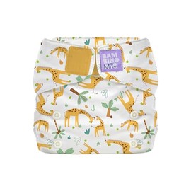 Bambino Mio, Miosolo All-in-One Reusable Nappy, Eco Chemical Free Cloth Nappy (Tall Tales) One Size