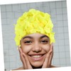 Totority Women's Floral Swim Cap for Women Hat Cooler Stretchy
