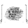 Yieldeer Inspirational Photo Backdrop Positive Affirmations Wall Tapestry Motivational Photography