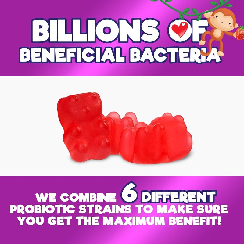 Probióticos para niños 5 mil millones UFC – Gomitas de