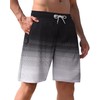 APTRO Men's Swimming Shorts Board Shorts with Zip Pockets Quick