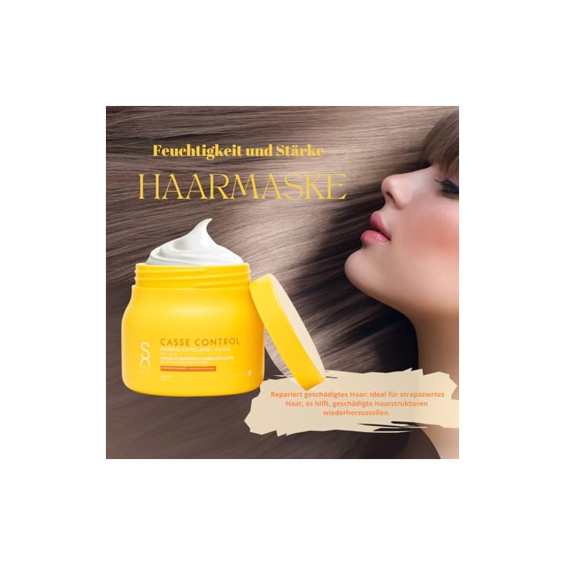 Sacha Care Rituel Casse Control Hair Mask with Honey -