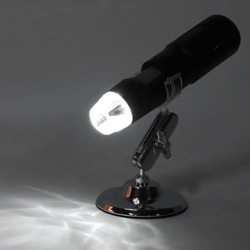 Portable Microscope USB 50X‑1000X Magnification 640x480P Resolution 360 Degree Rotatable