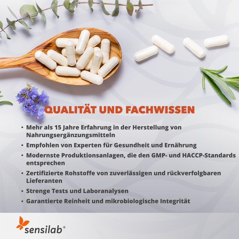 Sensilab Essentials Gluco Active with Berberine, Chrome and White Mulberry
