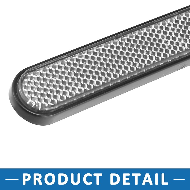 A ABSOPRO Motorcycle Front Fork Reflector Warning Saddlebag Cover (Set