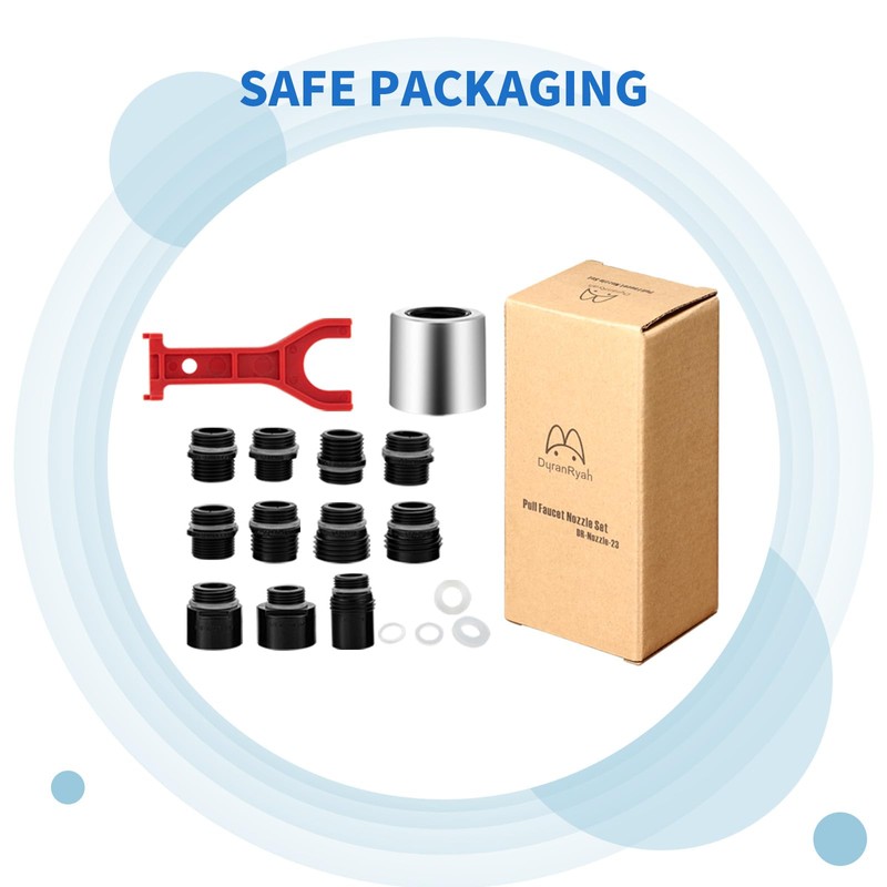12 Pull Down Kitchen Faucet Head Adapter Kits,Multiple Sink Spray