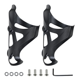 ROADNADO Bicycle Bottle Holder, Pack of 2 Carbon Bicycle Bottle Holder, MTB Bottle Holder, Ultralight Strong Bottle Cages for Kettles, 72-74 mm Diameter, for Road Bike, MTB Bicycle