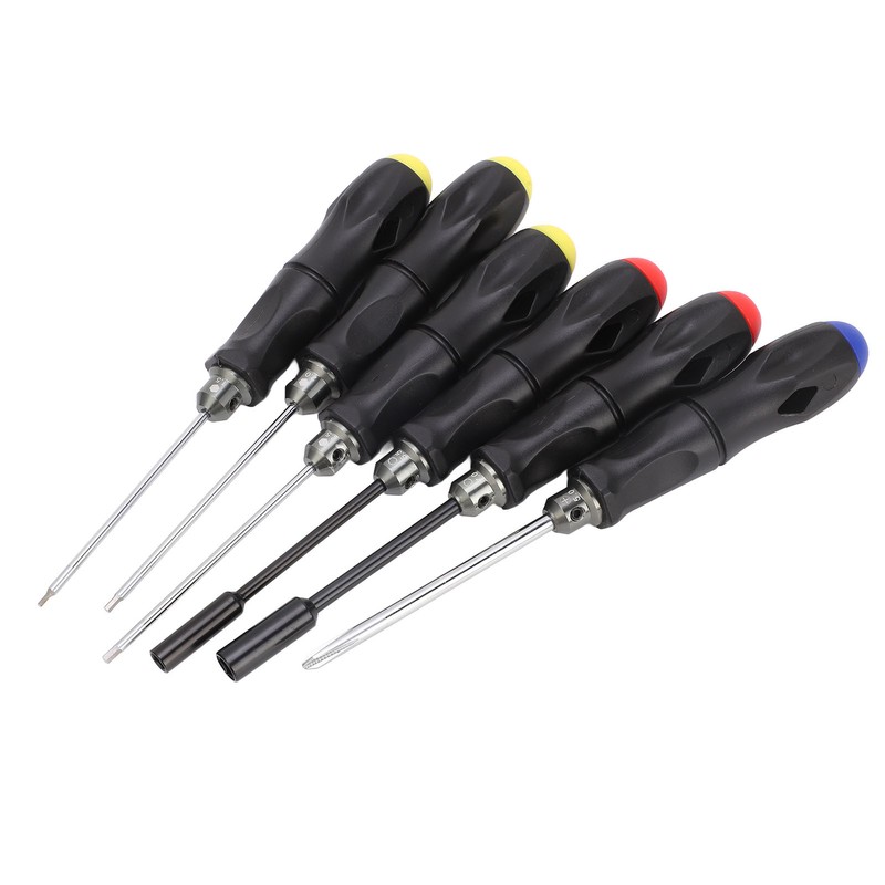 6 Pieces RC Repair Tool Set High Hardness Steel RC