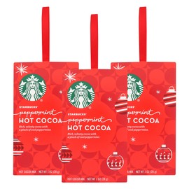 Starbucks Hot Cocoa Peppermint 1 Oz. Ornament (3 pack)