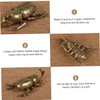 Alasum Tea Pet Small Beetle Figurines Decorative Fengshui Figurine Eagle