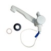 Cold Water Tap White Single Lever 12V Microswitch Caravan Motorhome