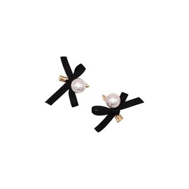 Avance Hair Accessories, Hair Clip, Hair Bijou, Ribbon, Pearl, Flower for Adults and Children (Set of 2)