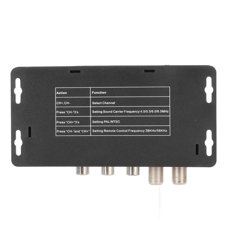 UHF Modulator TV Link Modulator 471.25‑885.25MHz Support PAL NTSC AV