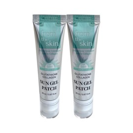 From the Skin Glutathione Collagen Sun Gel Patch 20ml (SPF50+) 2 Pieces / Circle / 프롬더스킨 글루타치온 콜라겐 선 젤 패치 20ml(SPF50+) 2개  써클
