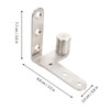 VILLCASE 2 Pieces Stainless Steel Heavy Duty Pivot Door Hinges