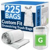 Reli. Custom Fit G Trash Bags (225 Count) Fits Simplehuman