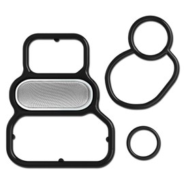 Head Cylinder Solenoid Valve Gasket Kit Replacement for Honda/Acura Civic 1996-2005 - Honda VTEC Filter Spool Valve 1.6L 1.7L - Set of 15825-P2M-005 36172-P08-015 91319-PR3-000 by AUTOMAJOR
