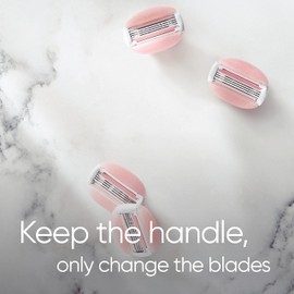 Venus Gillette Venus Comfortglide Spa Breeze Women's Razor Blade Refills, Pack of 10, 3 built-in blades for a smooth, close shave that lasts