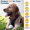 OMIPAWZ Dog Toy Ball for Aggressive Chewers, Interactive Enrichment Bouncy