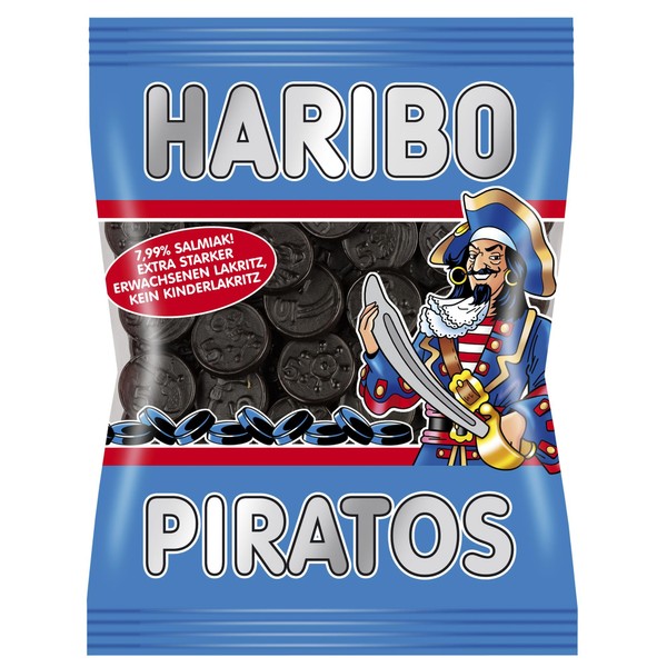 6 Pack of Haribo Piratos ( 6 x 200g ) European Import