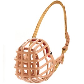 hunter Plastic Muzzle, Size 7, 3X-Large, Tan Brown