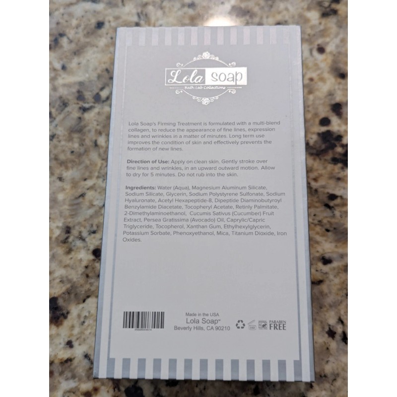 Lola Soap Bath Lab Collection Firming Treatment 20ml / 0.67