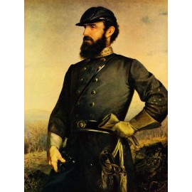 General Stonewall Jackson NEW Metal Sign: Classic Civil War Pose w/ Binoculars