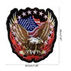 niumanery American Eagle Army Badge Punk Rock Bike Patch Large