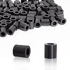 KINETOX Pack of 100 Spacer Sleeves M6 ABS Spacers Plastic
