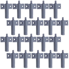 Cabinet Door Damper, 20 Pieces Furniture Damper, Soft Close Damper, Door Damper, Soft Close Door Damper, Shock Absorber for Cabinet Doors, for Office/Cupboards/Drawers and Doors