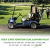 10L0L Golf Cart Ignition Coil & Spark Plug For Yamaha