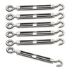 6Pcs M4 Turnbuckles,Alele Stainless Steel 304 Clothesline Tightener,Suitable for Tighten