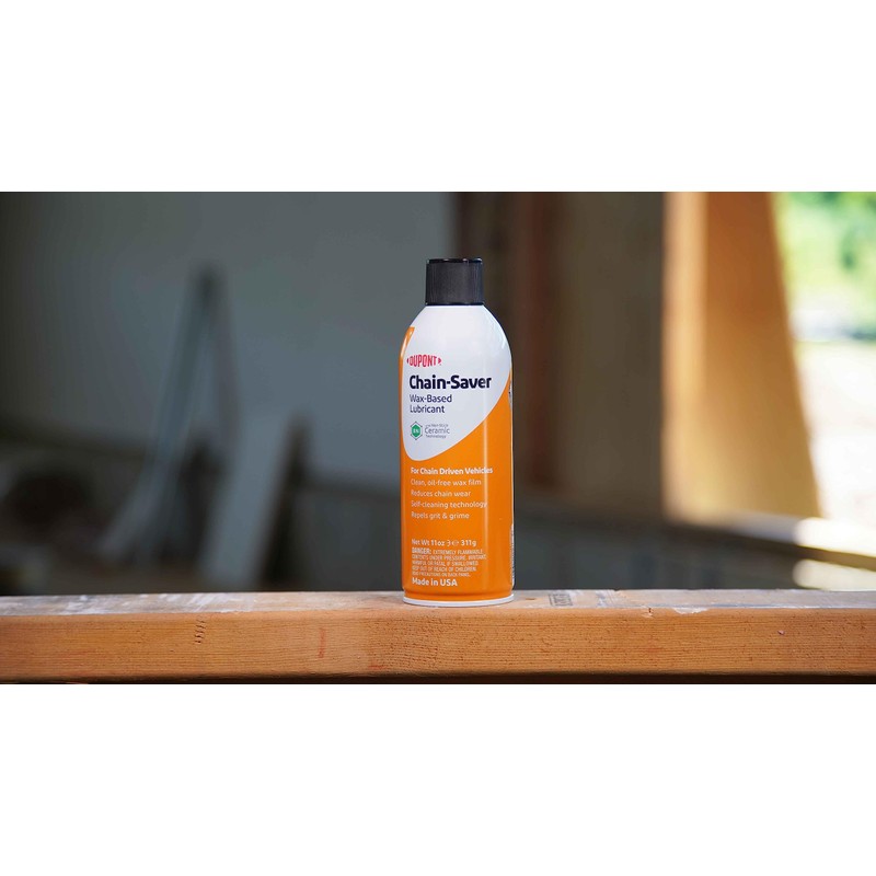 DuPont Chain-Saver Dry Self-Cleaning Lubricant Aerosol, 14 oz