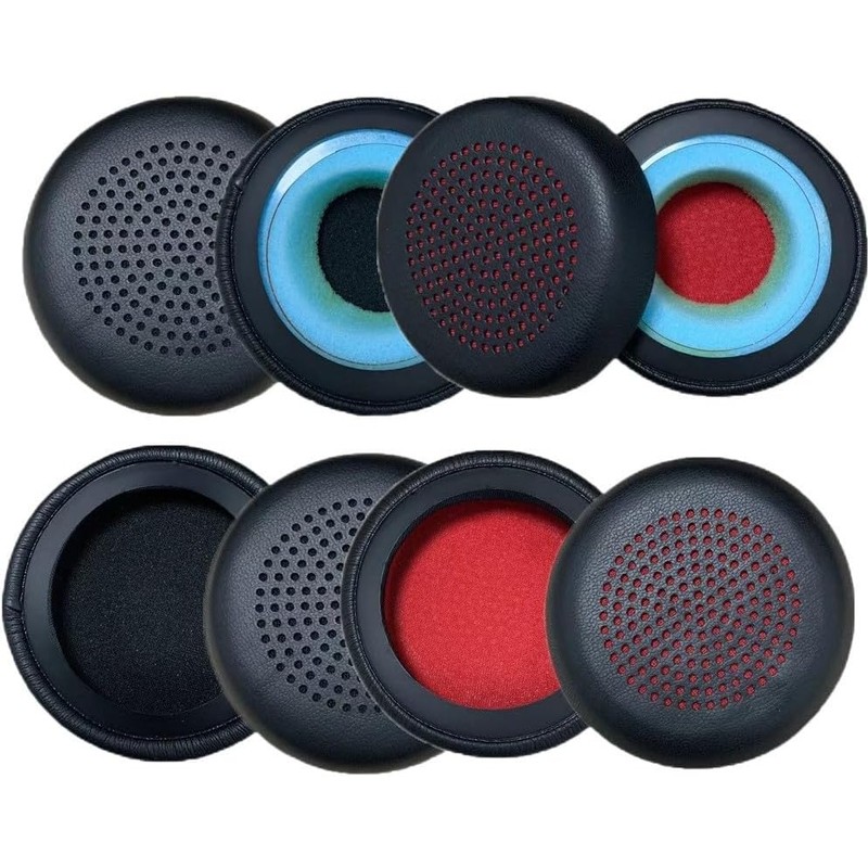 Almohadillas de piel sintética suave para auriculares Plantronics (C)