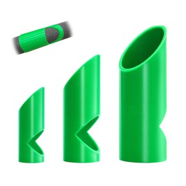 Pipe Insulation Cutting Guide, Three-Tube Foam Pipe Cutter Tool, Insulation Cutting Fixture in 3 Models for Home Pipe Work, Size for 15mm, 22mm, 28mm Pipes, 3 Pcs