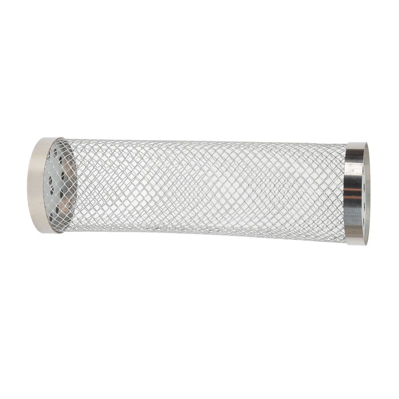 Stainless Steel Rolling Grilling Basket Wire Mesh Cylinder Grill Basket