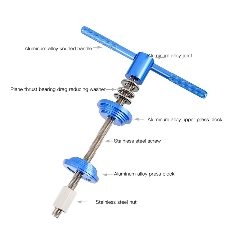 Alomejor BB Bottom Bracket Press Tool Bicycle Bicycle Headset Installation