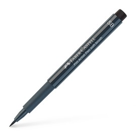 FABER-CASTELL 167835 Tuschestift Pitt Artist Pen Soft Brush, kaltgrau VI