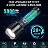 baibian Rechargeable Flashlights 4000.000 High Lumens, Super Bright Flashlight High