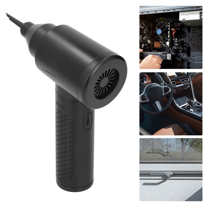 Electric Air Duster Multifunctional 3 Speed Adjustable 6000mAh 55000RPM Cordless