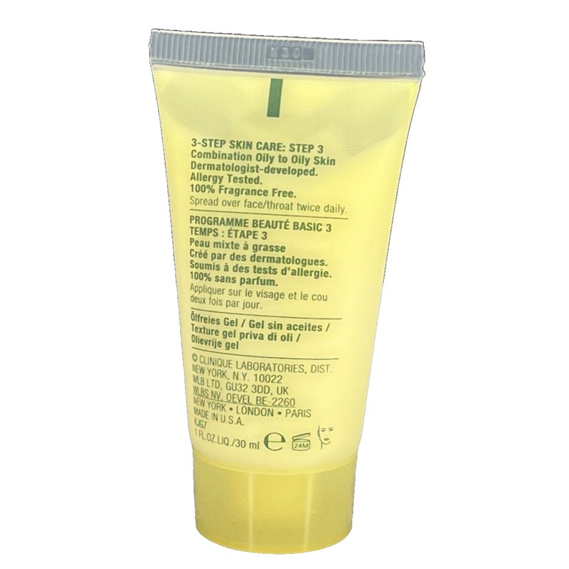 Clinique Dramatically Different Oil Free Gel- 1oz New & BOXLESS