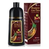 KAISASA shampoo cubre canas,shampoo tinte,Coloración Semipermanente para Cabello en Champú