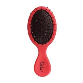 NEW Cala Wet-N-Dry Kids & Travel Detangling Hair Brush (Pinkish Red)