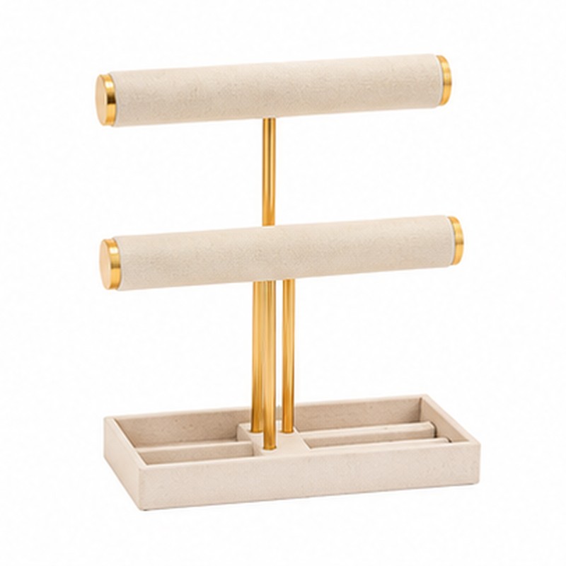 Two-Tier Bracelet and Bangle Organizer Stand for Jewelry Display –