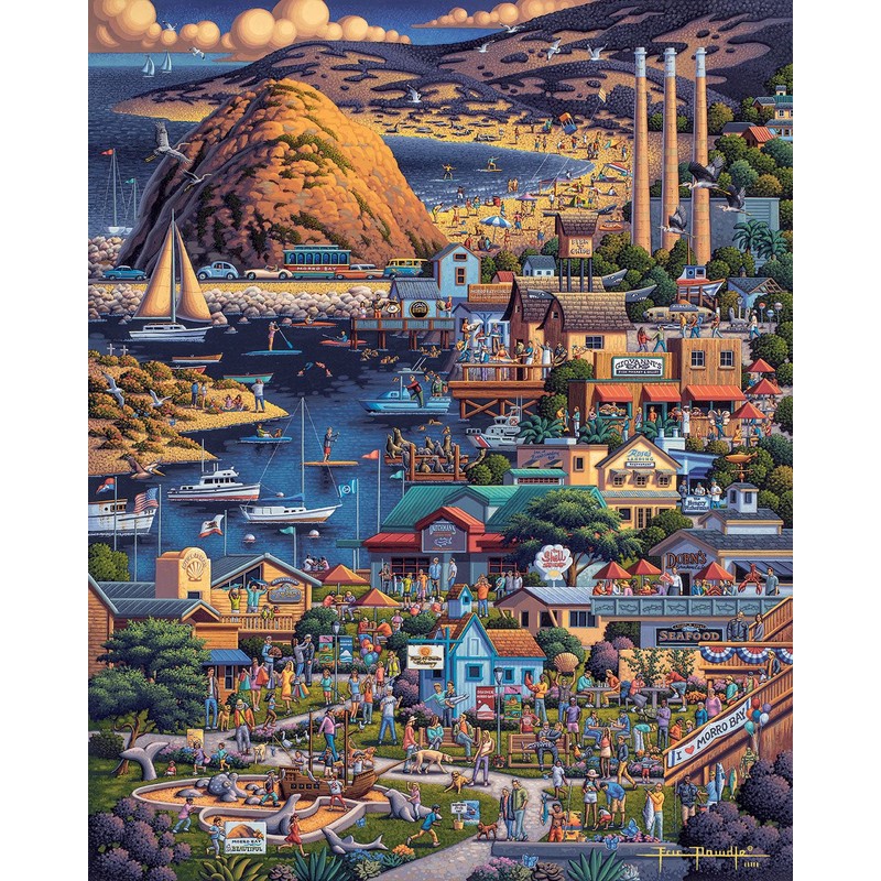 Dowdle Jigsaw Puzzle - Morro Bay 500 Piece